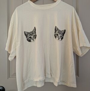 NWOT "Kitties" tee - Dressed In LaLa  L/XL